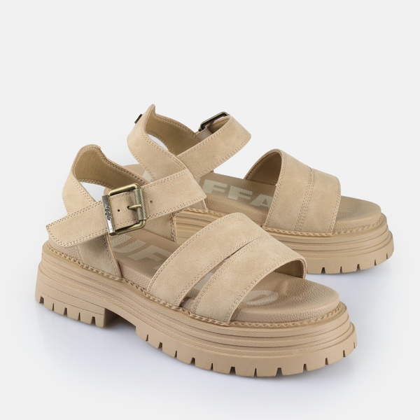 SISANDI MIES CLASSIC savannah tan サイズ1 Chloé | Rebecca greige suede sandals | Savannahs